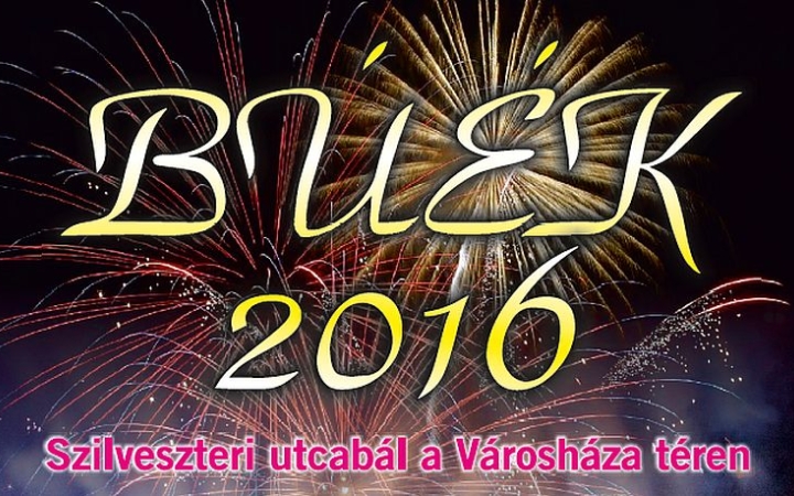 Szilveszteri buli a Városháza téren