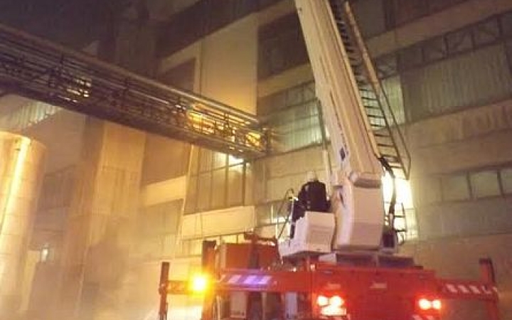 Brutális tűz pusztított a cellulózgyárban