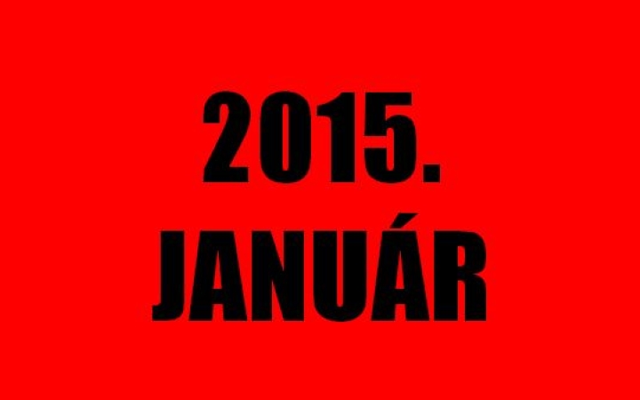 Ez történt 2015-ben - JANUÁR