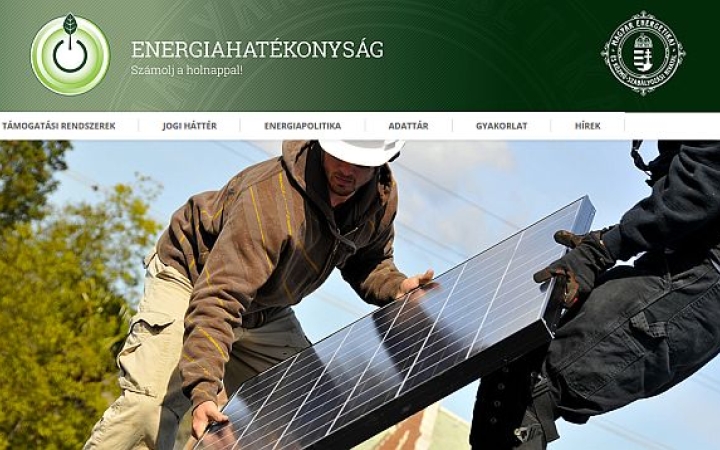 Energiahatékonysági tájékoztató honlap indult