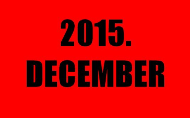 Ez történt 2015-ben - December