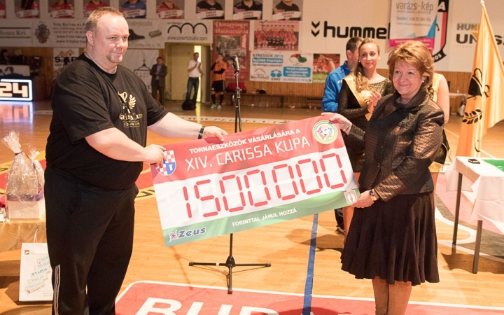 Carissa Kupa: új név a serlegen!