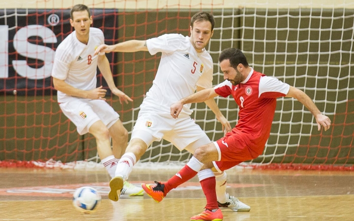Újra négyet lőtt Libanonnak a magyar futsal válogatott