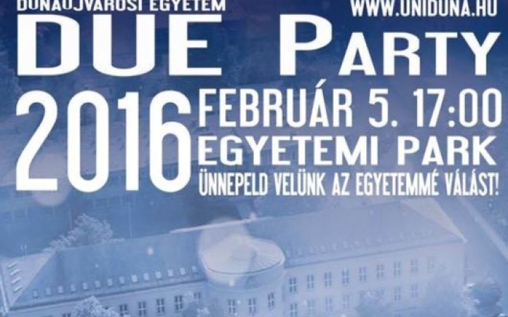 DUE Party - A gigabuli teljes programja