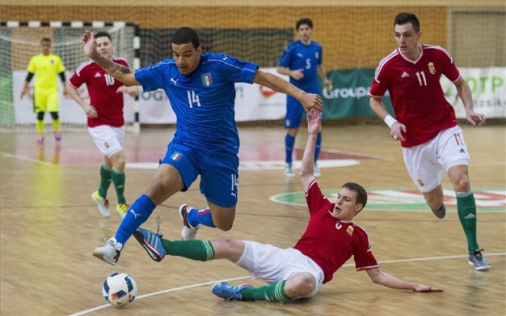 Futsal: háromgólos hátrányban a válogatott