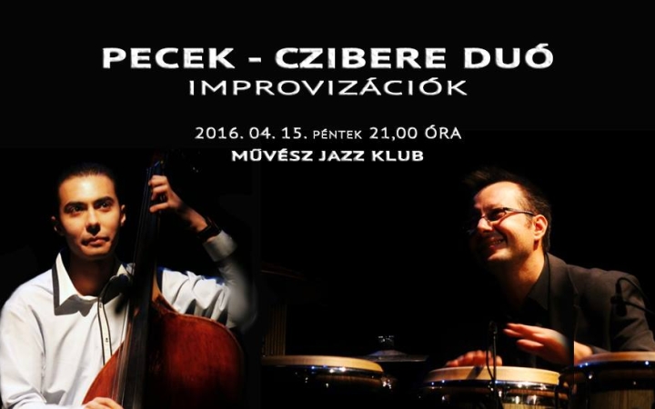 Peczek-Czibere Duó a Művész Jazz Klubban