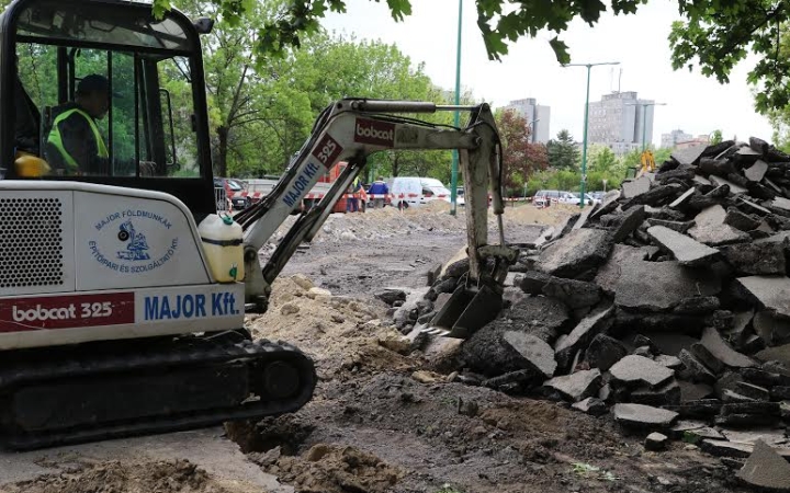 Parkolófelújítás - Összehangolt munkálatok két ütemben