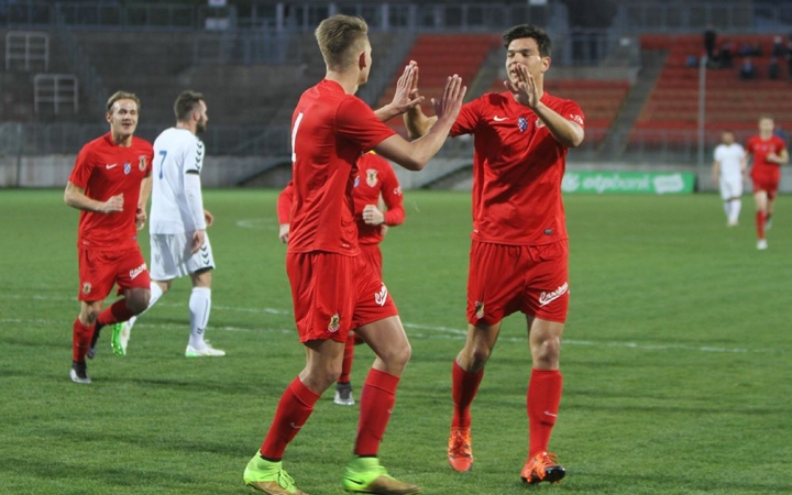 Labdarúgás: az első tavaszi siker