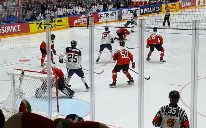 Jégkorong-vb - Vereség a szlovákoktól az első mérkőzésen