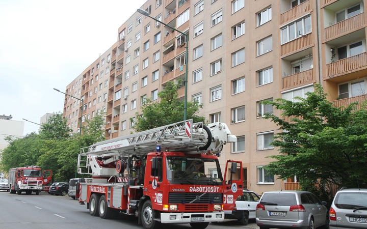 Pincetűz a Római körúton!