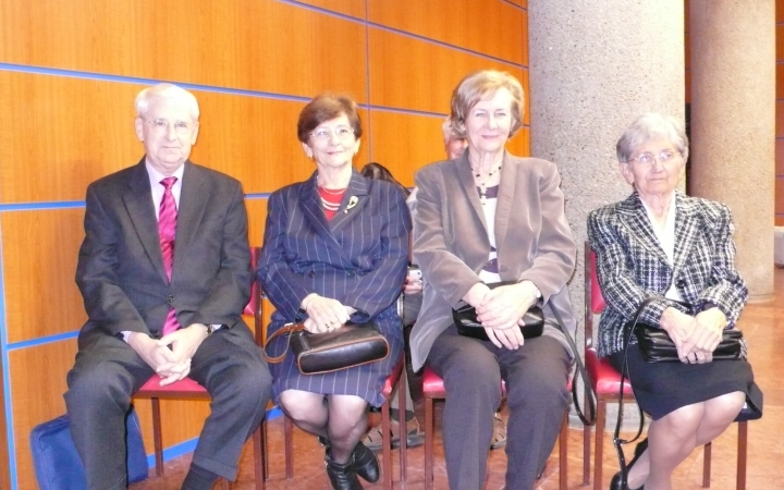 Aranydiplomások köszöntése