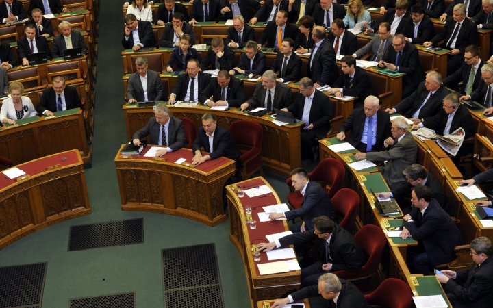 A költségvetésről dönt az Országgyűlés