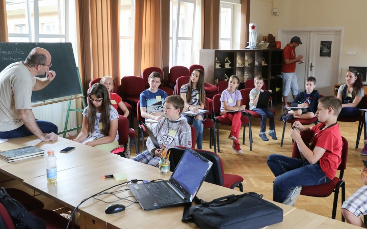 Múzeumi tábor indult