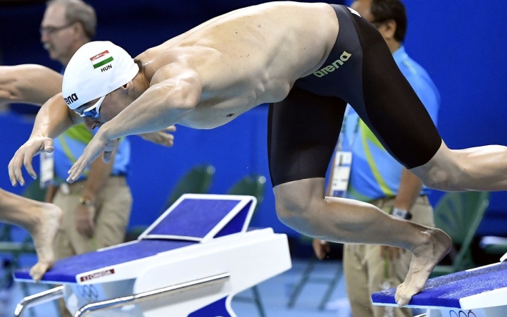 Rio 2016 - Takács Krisztián nem jutott elődöntőbe 50 méter gyorson