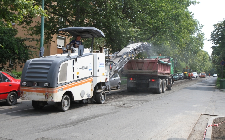 Útfelújítások városszerte