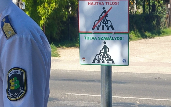 Hajtva tilos! Tolva szabályos!