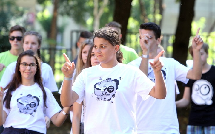 Beavatás - Széchenyis gólyatábor