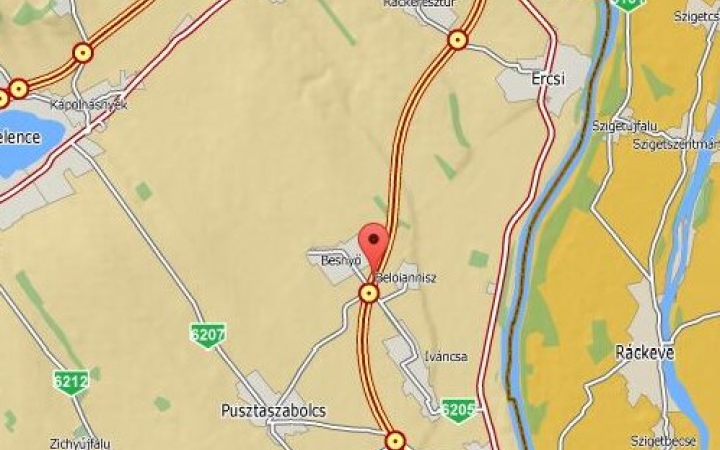 Teljes útlezárás az M6-oson