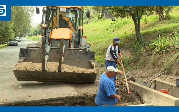 Embedded thumbnail for Befejezéshez közelít a csapadékvíz-elvezetési projekt Táborálláson