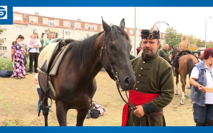 Embedded thumbnail for Városunkban is megálltak a lovas zarándokok