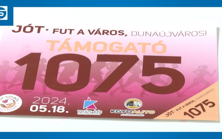 Embedded thumbnail for DSTV: jótékonysági futás szombaton