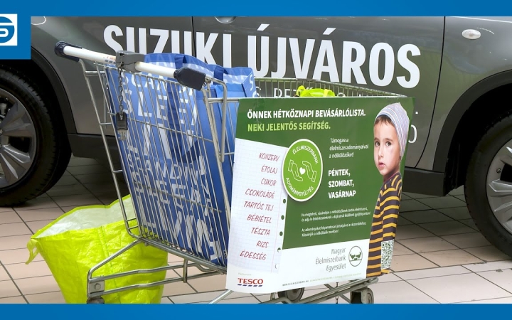 Embedded thumbnail for DSTV: itt is sikeres volt az Élelmiszerbank akciója 