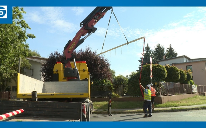 Embedded thumbnail for DSTV: helyreállították a magasságkorlátozót