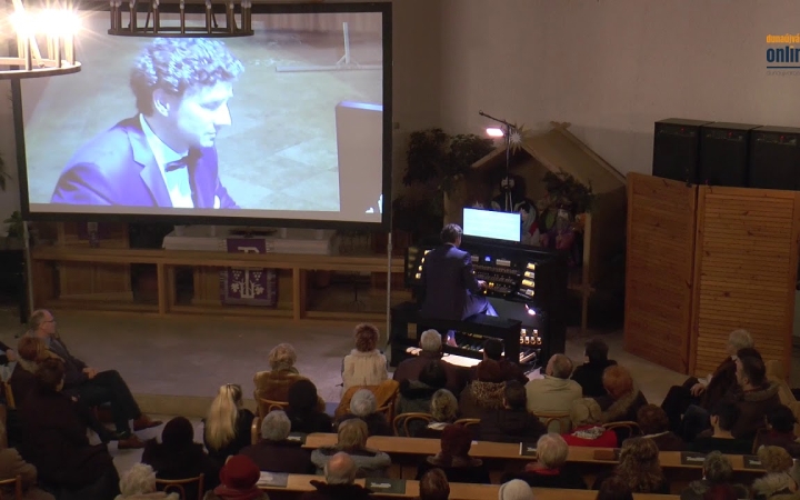 Embedded thumbnail for Vivaldi és Bach műveivel érkezett a koncertorgonista