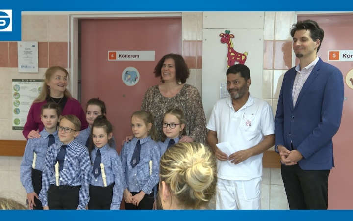 Embedded thumbnail for DSTV: átadták az adományt