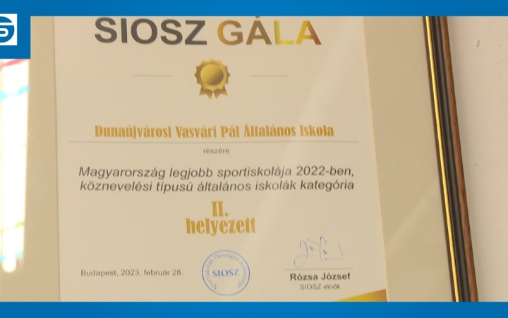 Embedded thumbnail for Továbbra is az élvonalban a Vasvári iskola