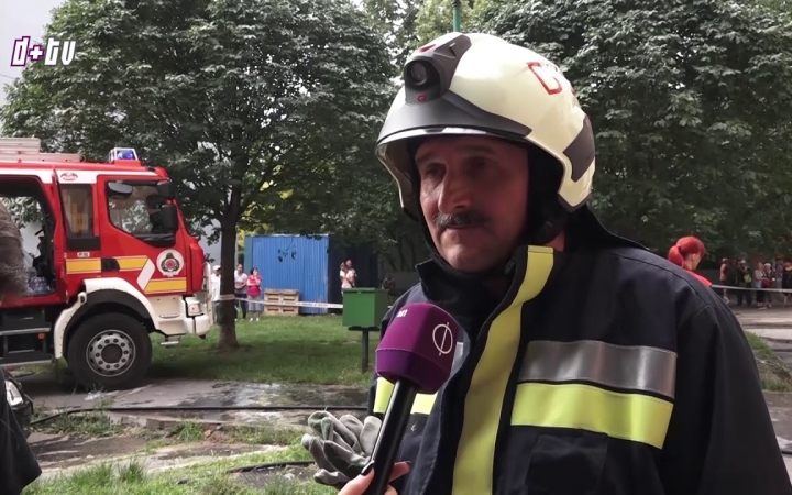Embedded thumbnail for Lakástűz a Martinovicson, egy ember meghalt