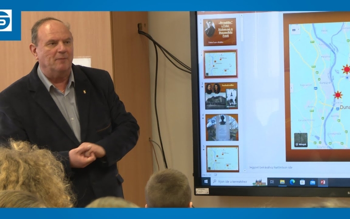 Embedded thumbnail for DSTV: Petőfi életéről a Móricz iskolában