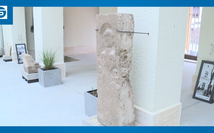 Embedded thumbnail for DSTV: kőtábla lett a hónap műtárgya