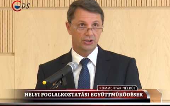 Embedded thumbnail for Indul a helyi foglalkoztatási együttműködés