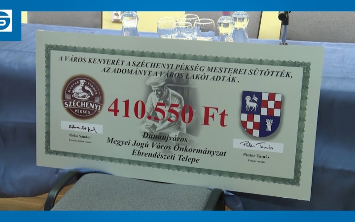 Embedded thumbnail for DSTV: folytatódik a város kenyere akció