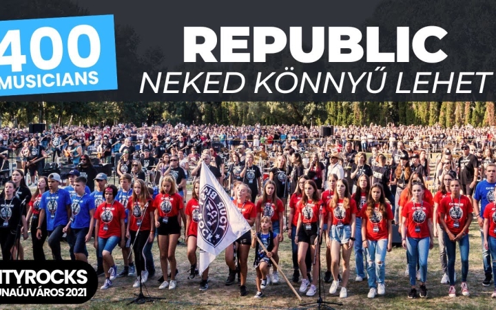 Embedded thumbnail for CityRocks 2021: Republic – Neked könnyű lehet