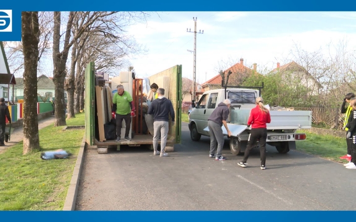 Embedded thumbnail for Ötvenöt tonna hulladék gyűlt össze Újtelepen