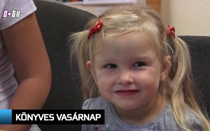 Embedded thumbnail for D+ Híradó - Vasvári hét, könyvtár