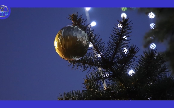 Embedded thumbnail for Díszes fa áll a Technikum városrészben 