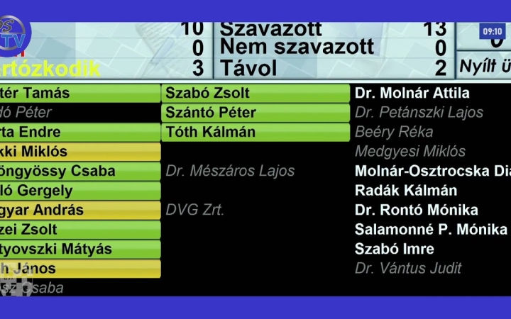 Embedded thumbnail for Öt tétel a rendkívüli közgyűlés napirendjén