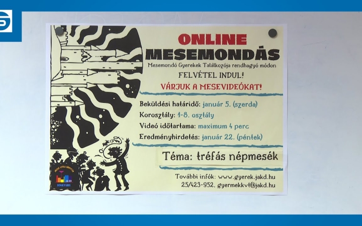 Embedded thumbnail for DSTV: mesemondók – újra csak online