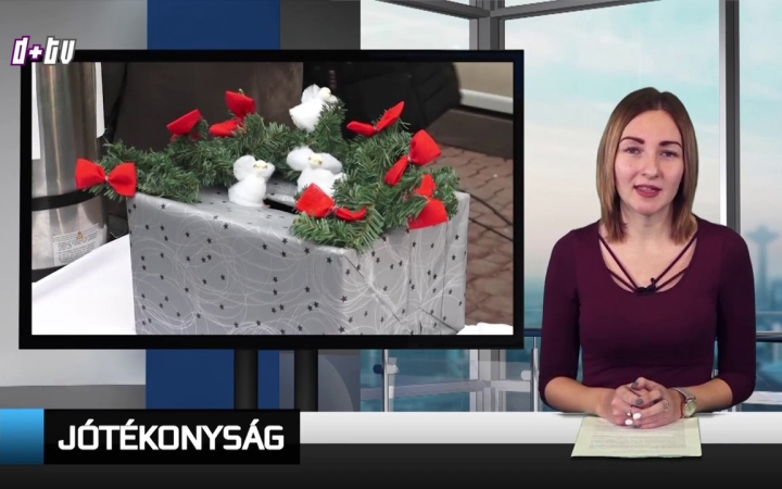 Embedded thumbnail for D+ Híradó - Jótékonyság, kiállítás