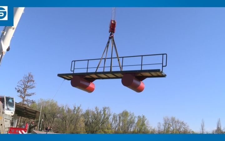 Embedded thumbnail for DSTV: új stég a Horgásztanyán