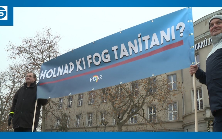 Embedded thumbnail for "Holnap ki fog tanítani?" – városunk az elsők között csatlakozott
