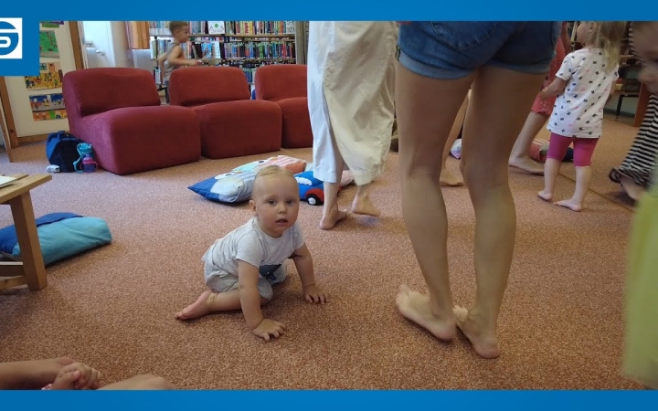 Embedded thumbnail for DSTV: "Mazsola percek" a könyvtárban