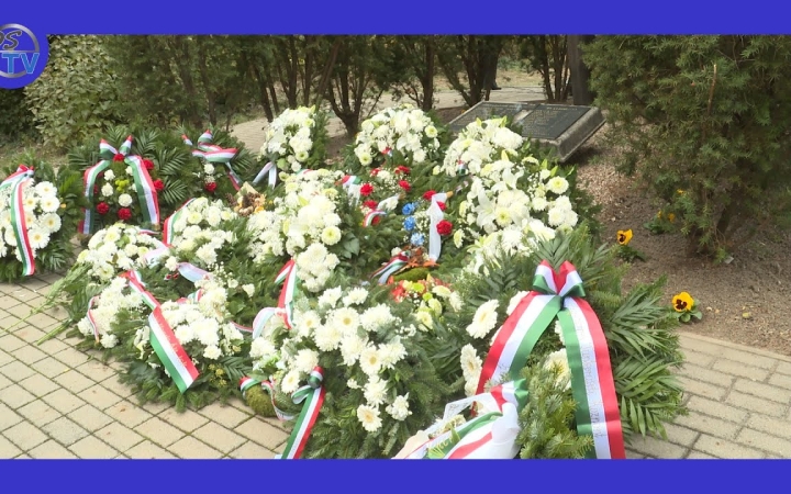 Embedded thumbnail for Együtt emlékeztek 1956 hőseire a kopjafánál