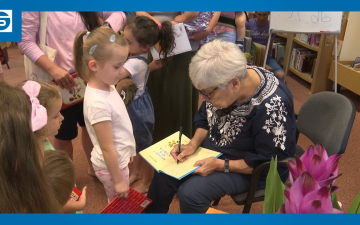 Embedded thumbnail for DSTV: nagy találkozás a könyvtárban