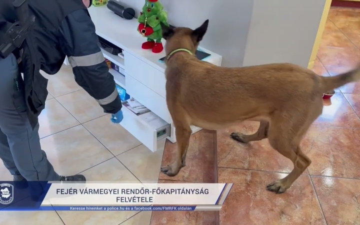 Embedded thumbnail for Brutálisan komoly drogfogás, százmilliós tétellel