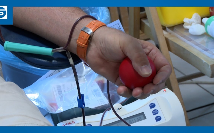 Embedded thumbnail for Hőségben is sikeres volt a retró véradás (galériával)