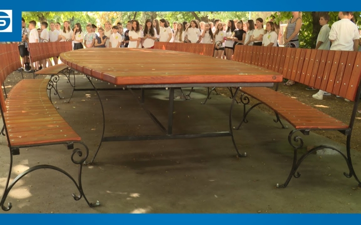 Embedded thumbnail for DSTV: szabadtéri tanterem a Vasváriban